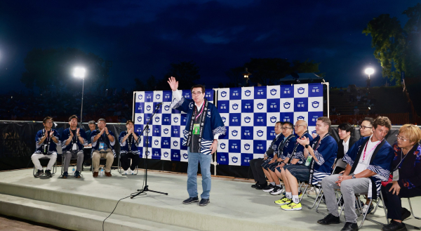 사카이마치 견학 (김동일 시장 인사말)