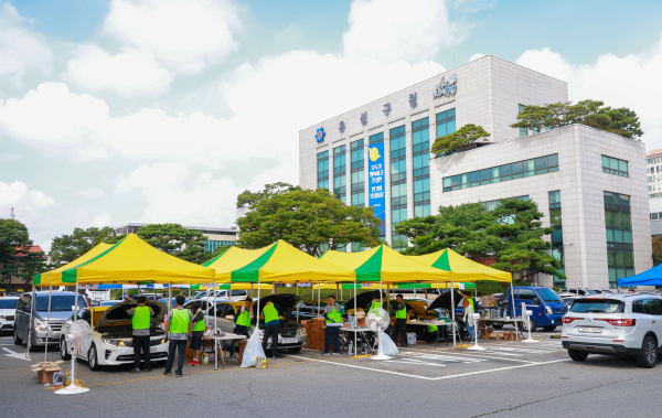지난해 진행된 ‘추석맞이 자동차 무상점검 행사’