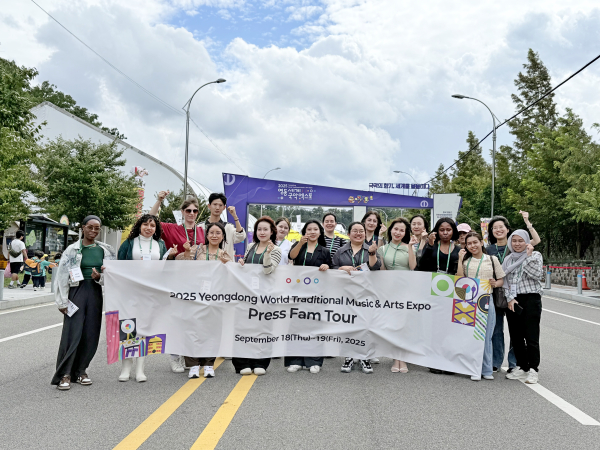 팸투어 기자들 단체사진