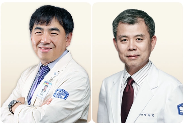 대전성모병원 정형외과 김영율 교수와 의정부성모병원 박종범 교수