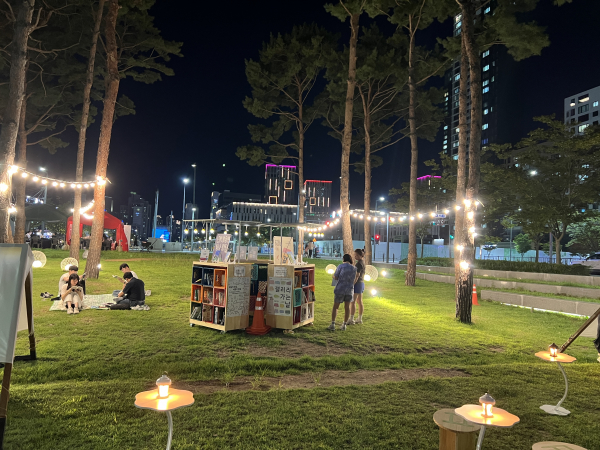 ‘한글 반딧불이 집현전-반딧불이 독서 뜰’ 행사 모습