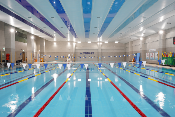 조치원수영장 모습