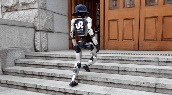 유로보틱스 휴머노이드 보행모습