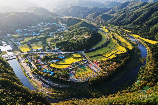 충남 청양군 지천 모습 / 청양군 제공<br>