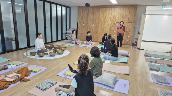 싱잉볼 명상 테라피 클래스