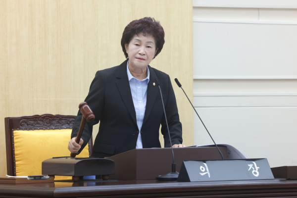 대전 동구의회, 제289회 임시회 개회식 모습