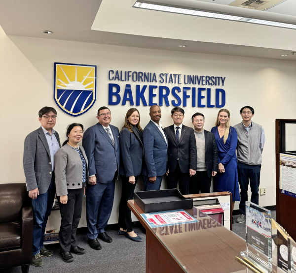 23일 미국 캘리포니아에서 캘리포니아 주립대 베이커스필드(California State University Bakersfield)와 물산업 분야 글로벌 인재 육성과 지식교류 협력을 위한 업무협약(MOU)을 체결했다.