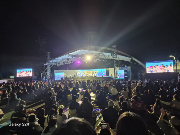 당진 댄스&뮤직 페스티벌 진행 모습