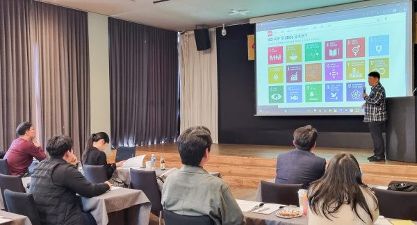 충남 천안에서 ‘중소기업 ESG 경쟁력 강화를 위한 국제심사원 양성과정’ 개최