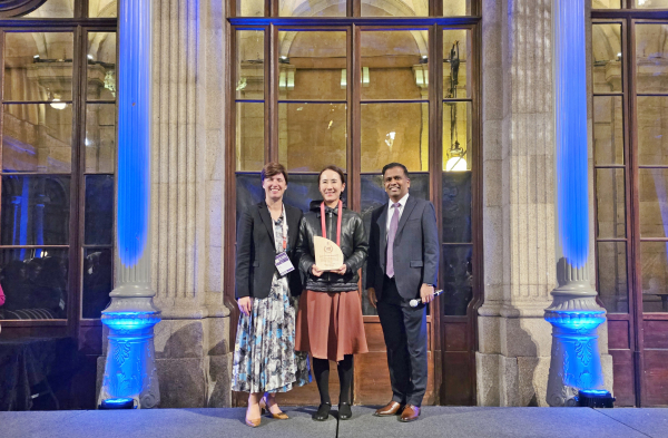 ‘국제컨벤션협회(ICCA)’서 공로상 수상 기념사진