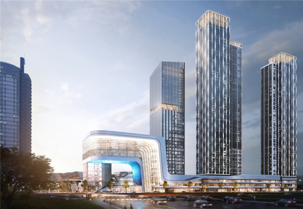 대전역세권 복합2-1구역 개발사업 조감도<br>