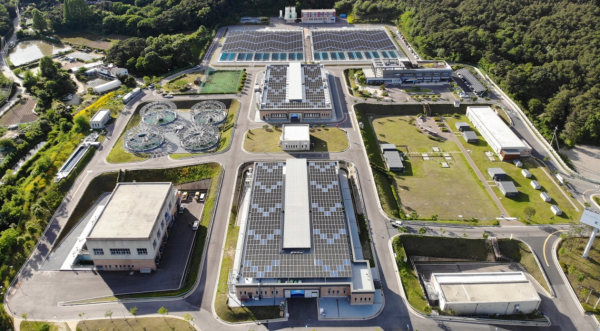 화성정수장 전경