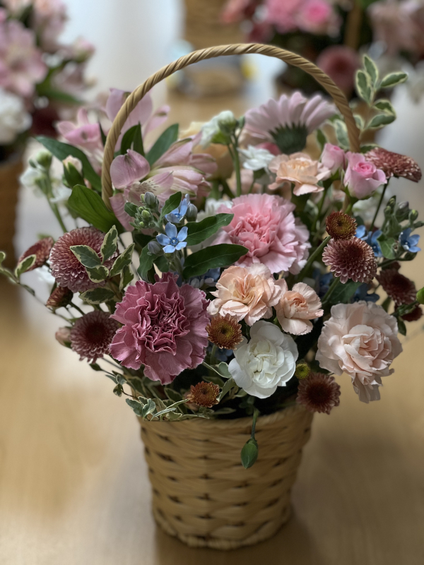 꽃바구니 만들기 활동