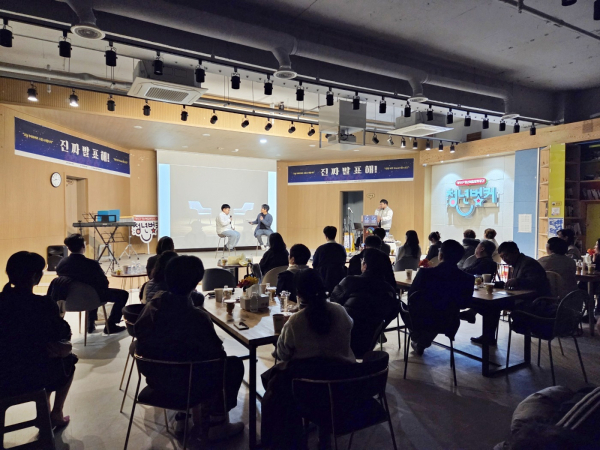 ‘작은 꿈 발표회(진짜 발표해!)’개최-학생발표사진