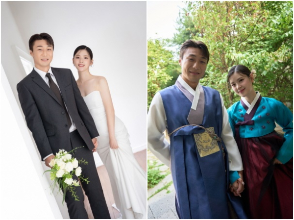 황기욱 선수와, 신부 최지윤 양