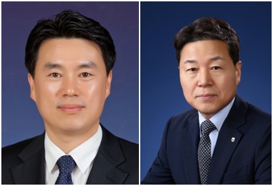 (좌)오주현 본부장, (우)박장순 부행장