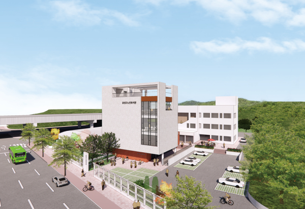 유성구노인복지관 별관 조감도