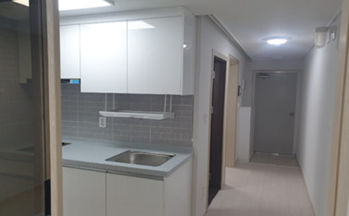 노후공공임대주택 리모델링 공사 진행 모습