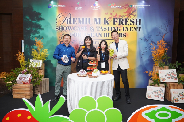아세안 통합바이어 신선(K-Fresh) 품평회 현장 모습