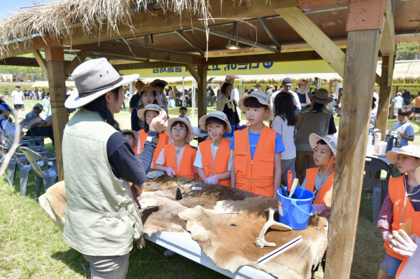 공주석장리구석기축제 현장 모습