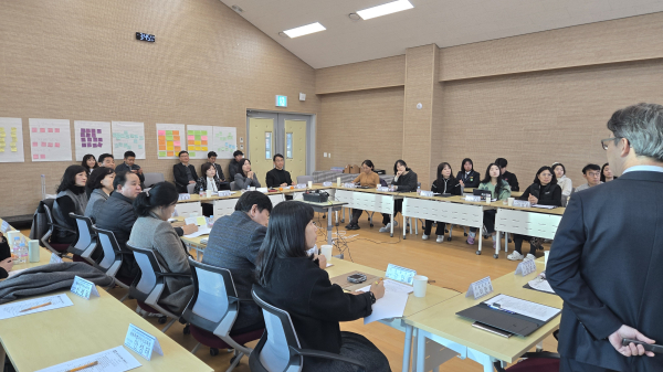 교육감과 함께하는 정책협의회 모습