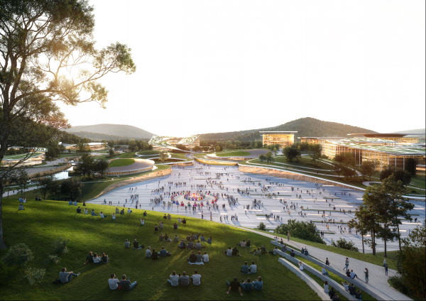 시민공간 조감도