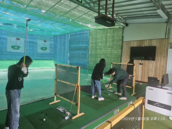 동명초-해오름 골프배움터 골프 수업