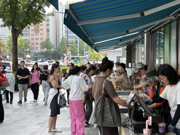 직거래장터 서울동행상회 현장 모습