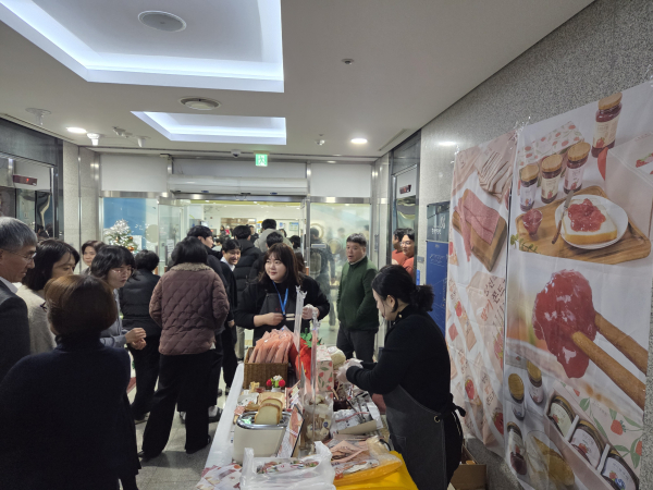 구내식당 홍보 판촉 현장