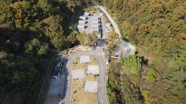 전월산국민여가캠핑장 전경사진