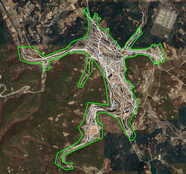 2026년 지적재조사 사업 추진 지구(운산원평1지구)
