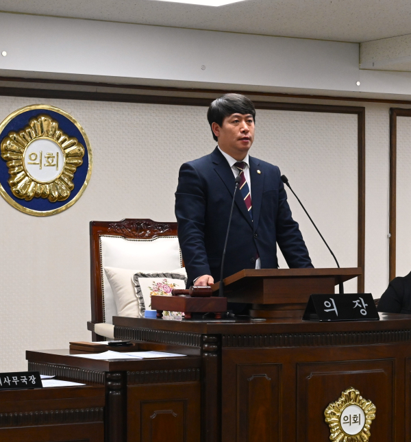 15일, 제271회 임시회 제1차 본회의 개최 모습