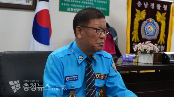 논산시 모범운전자회 김봉식 회장