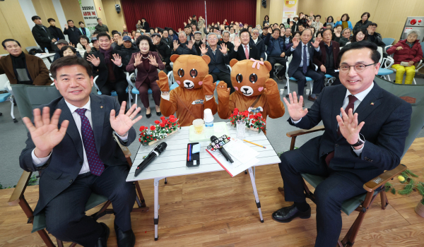 산내동 연두순방 모습