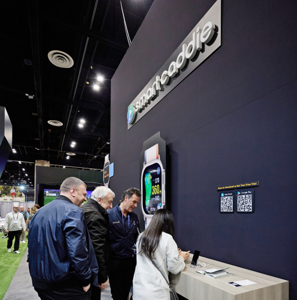 2026 PGA쇼에 마련된 골프존클라우드 부스 모습