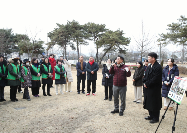 대전 서구 월평3동 ‘우리동네, 소통투어’ 행사 진행 모습
