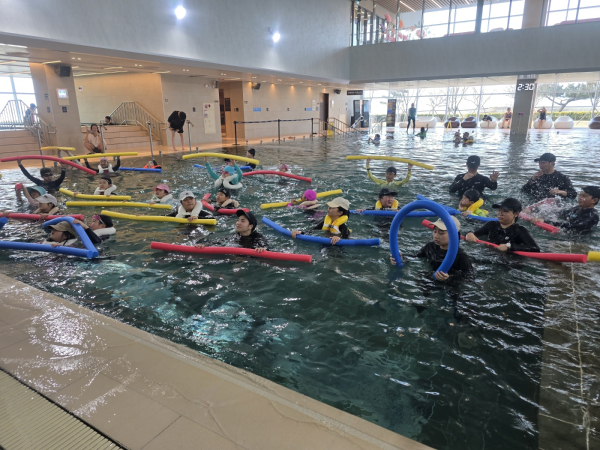 지난달 26일~28일 태안해양치유센터에서 캠프를 즐기는 아동들의 모습.