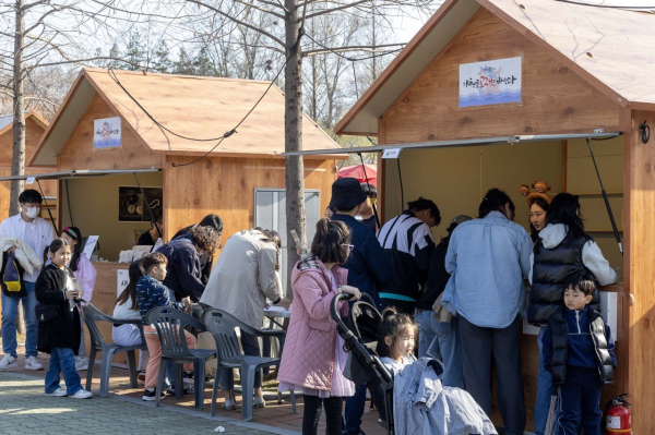 ‘2025 대덕물빛축제’ 플리마켓 운영 모습
