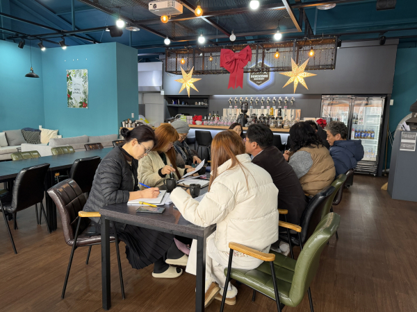 당진시농촌체험휴양마을협의회, 첫 정기 실무회의 모습