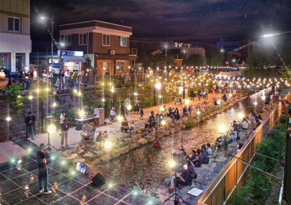 ‘공주시 제민천’ 문화체육관광부 제2기 로컬100 최종 선정 모습