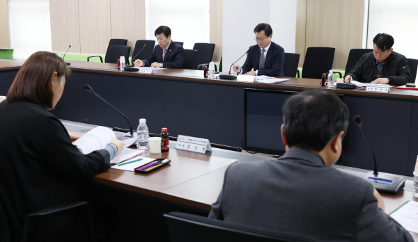 2026년 동구 행복이음교육지구 운영협의회 개최 모습