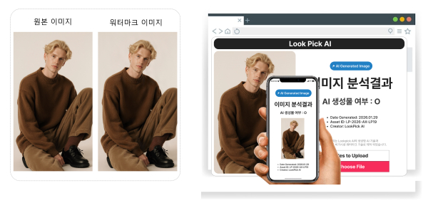 AI 생성물 식별 기술 상용화 이미지