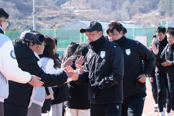 팬투어 및 훈련 진행 모습