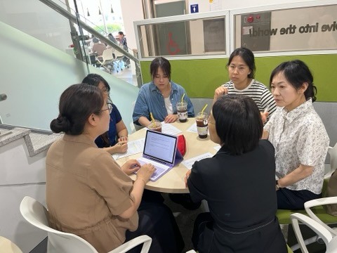 전년도 IB교육전문가 양성과정 교원 협의회 모습