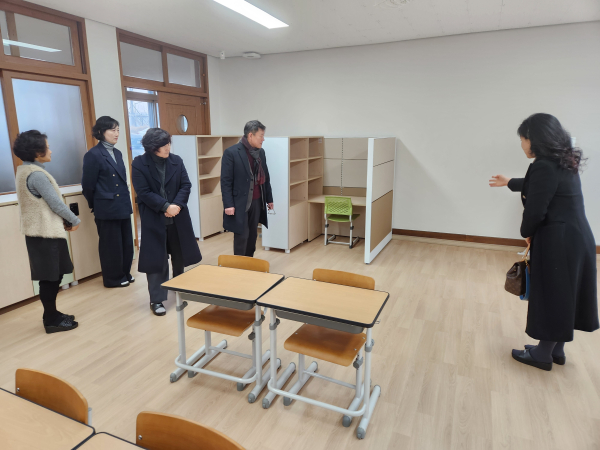 특수학교 파견학급 점검사진