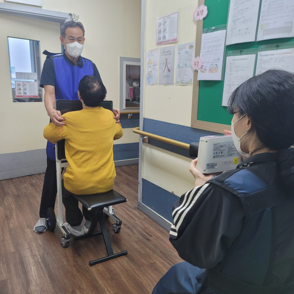 노인복지시설 이용어르신 대상 찾아가는 결핵 검진