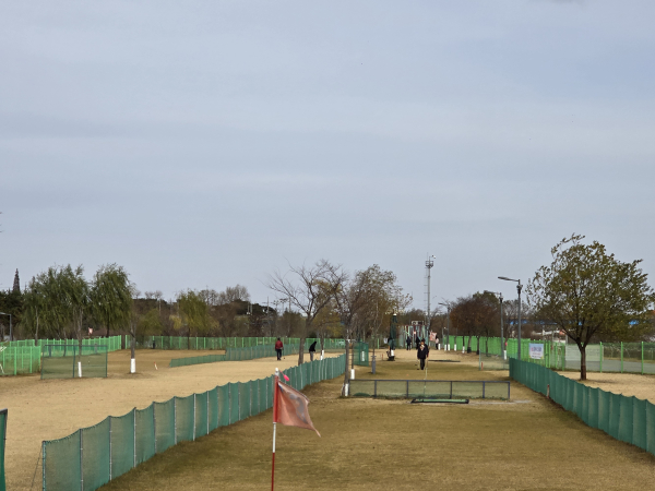 파크골프장 전경