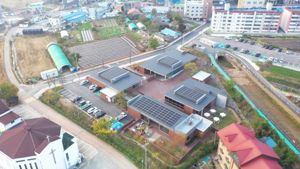 신평행복잇슈센터 항공사진