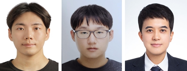 국립한밭대학교 컴퓨터공학과 학부우수논문상 수상팀