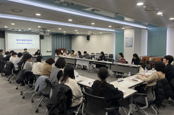 당진시 통합돌봄 읍면동 실무자 기본교육 진행 모습